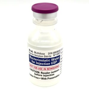 Bacteriostatic Water 30ml Bottle